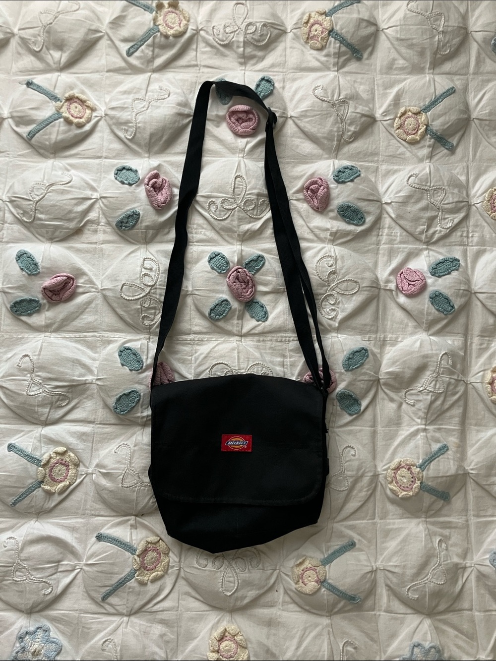 Dickies Black Crossbody Bag